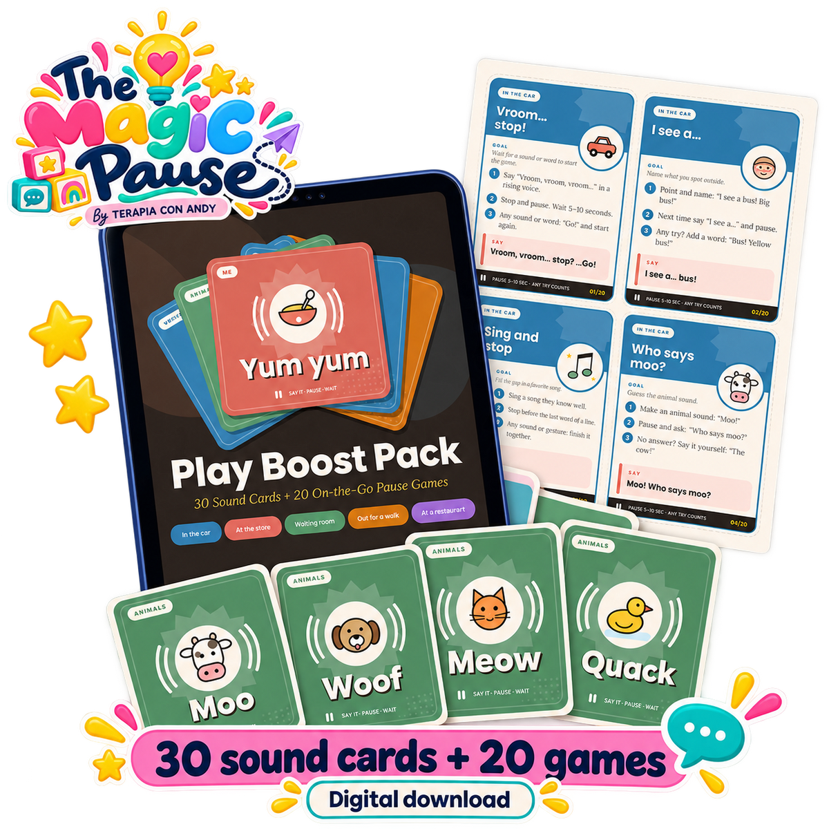 The Magic Pause Play Boost Pack